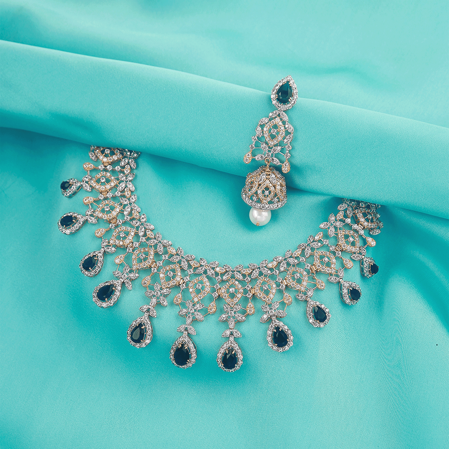 Cyclamen Necklace Set
