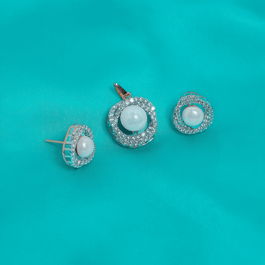 Oyster Pendant Set